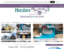 Tablet Screenshot of muslimmummies.com
